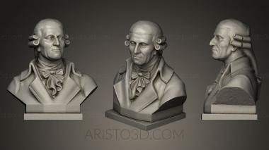 Busts and heads antique and historical (BUSTA_0053) 3D model for CNC machine